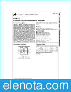 National Semiconductor DS96177 datasheet