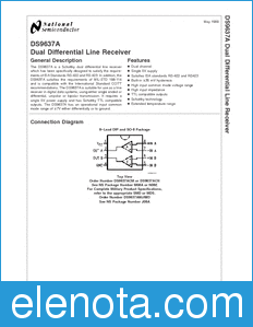 National Semiconductor DS9637A datasheet