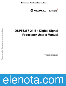 Freescale DSP56367UM datasheet