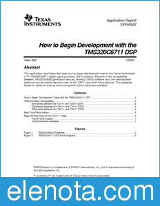 Texas Instruments DSP datasheet
