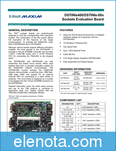 MAXIM - Dallas Semiconductor DSTINIS-005 datasheet