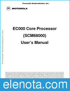 Freescale EC000UM datasheet
