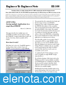 Analog Devices EE-108 datasheet