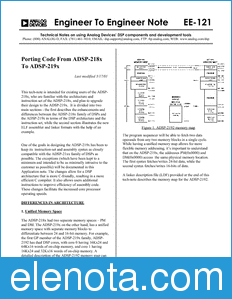 Analog Devices EE-121 datasheet