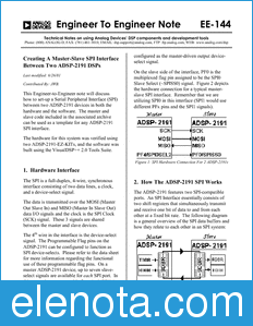 Analog Devices EE-144 datasheet