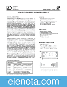 Advanced Linear Devices EH300 datasheet