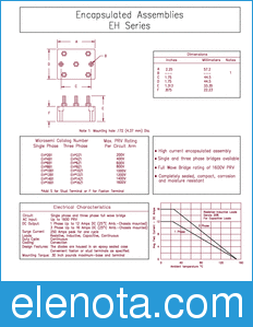 Microsemi EHF2B1 datasheet