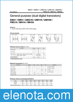 Rohm EMG1 datasheet