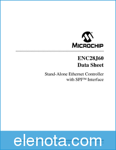 Microchip ENC28J60 datasheet