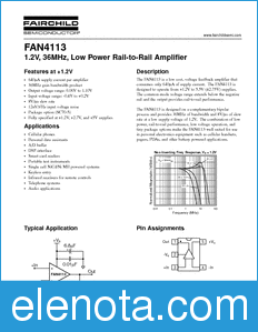Fairchild FAN4113 datasheet