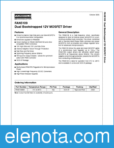 Fairchild FAN5109 datasheet