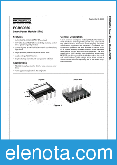 Fairchild FCBS0650 datasheet