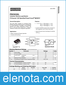 Fairchild FDC6332L datasheet