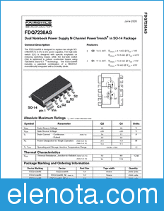 Fairchild FDQ7238AS datasheet