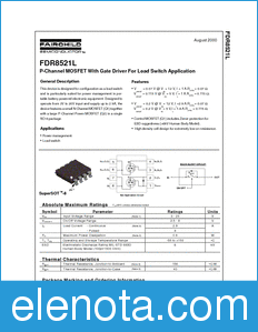 Fairchild FDR8521L datasheet