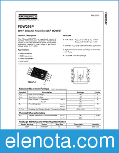 Fairchild FDW256P datasheet