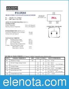 Fairchild FLLD261 datasheet