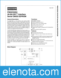 Fairchild FM25C020UL datasheet