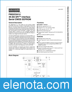 Fairchild FM25C040U datasheet