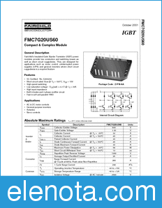 Fairchild FMC7G20US60 datasheet