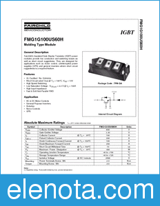 Fairchild FMG1G100US60H datasheet