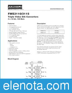 Fairchild FMS3110 datasheet