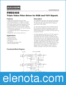 Fairchild FMS6408 datasheet
