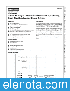 Fairchild FMS6501 datasheet
