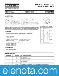 Fairchild FOD2742C datasheet