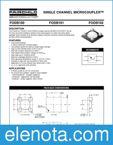 Fairchild FODB100 datasheet