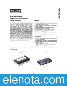 Fairchild FSAM20SH60A datasheet