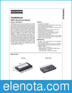 Fairchild FSAM20SL60 datasheet