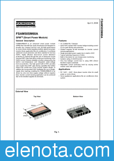 Fairchild FSAM50SM60A datasheet
