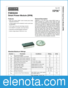 Fairchild FSB50450 datasheet