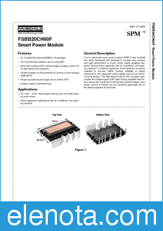 Fairchild FSBB20CH60F datasheet