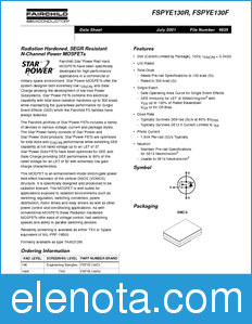 Fairchild  Semiconductor FSPYE130R datasheet