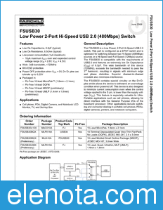 Fairchild FSUSB30 datasheet