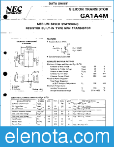 NEC GA1A4M datasheet