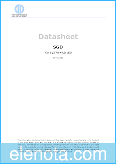 SGD GKTV57NNAD1E0 datasheet