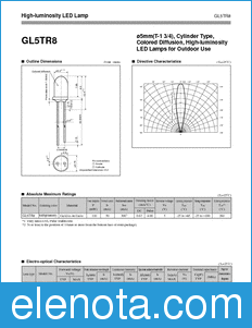 Sharp GL5TR8 datasheet