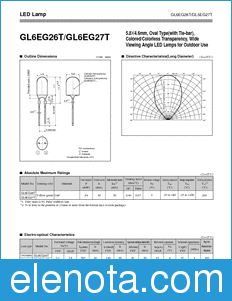 Sharp GL6EG26T datasheet