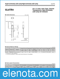 Sharp GL8TR4 datasheet