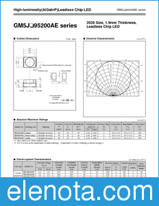 Sharp GM5J95200AE datasheet