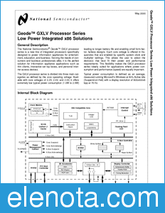 National Semiconductor GXLV datasheet