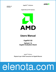 AMD GigaPHY-SD datasheet