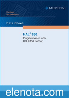 Micronas HAL880 datasheet