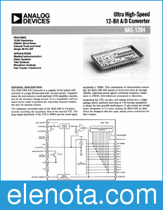 Analog Devices HAS-1204 datasheet
