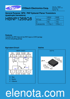 Cystech Electonics HBNP1268Q8 datasheet