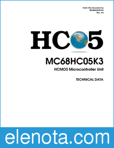 Freescale HC05K3GRS datasheet