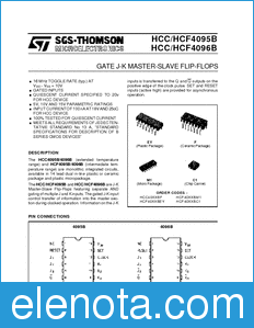 STMicroelectronics HCF4095BEY datasheet